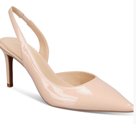 Michael Kors Shoes - Michael Kors Alina Flex Sling Pump Pointy Toe Patent Leather Light Blush S 6.5